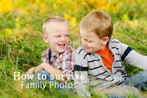tips for making a family photo session go smoothly