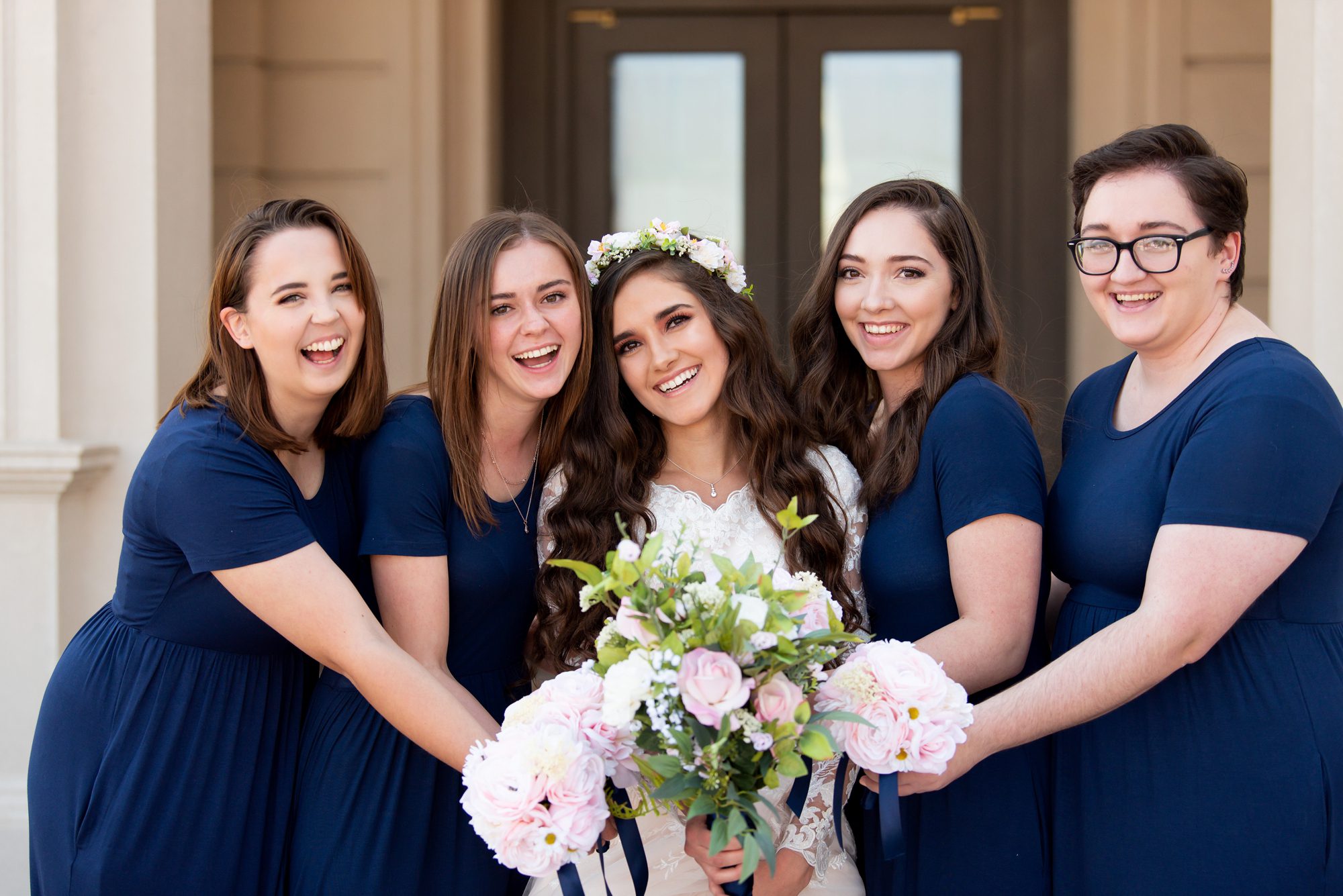 Fort Collins temple wedding photography and videography