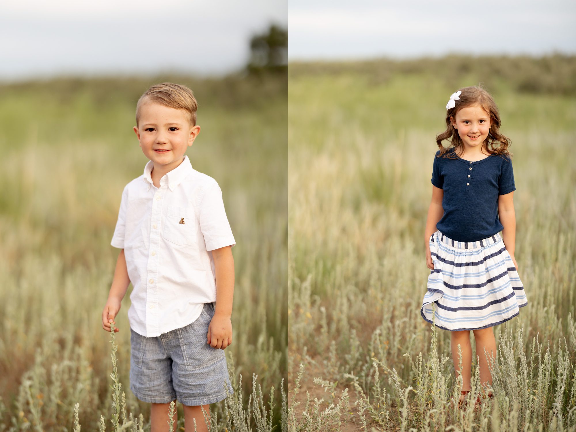 sister and brother family photoshoot Colorado Springs 